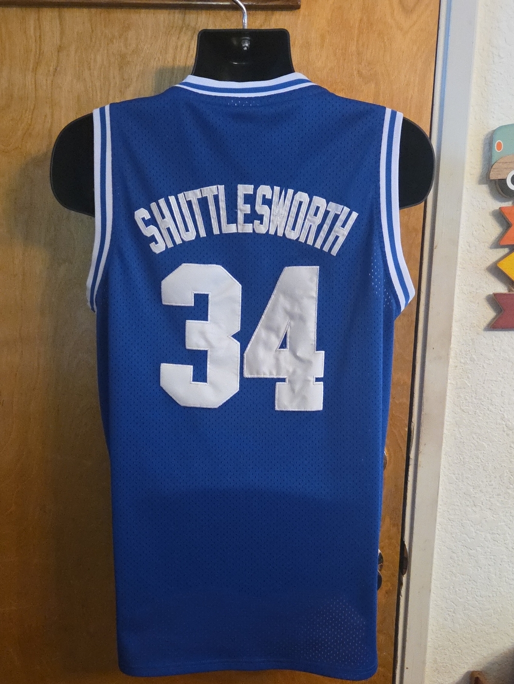Champion Jesus Shuttlesworth Ray Allen He Got Game Jersey Mens Small Blue
